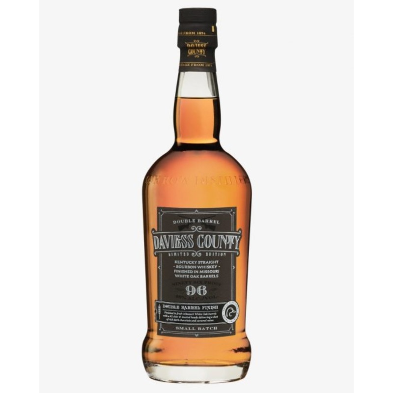 Daviess County Double Barrel Finish Limited Edition Bourbon Whiskey 96 proof