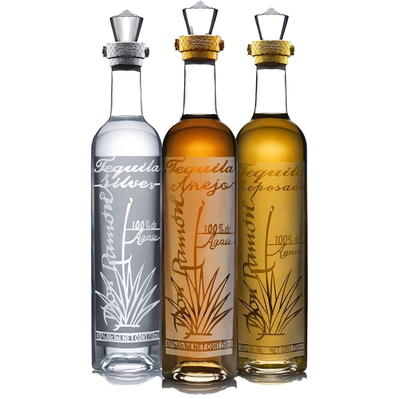 Don Ramn Blanco, Reposado, & Aejo Tequila Bundle