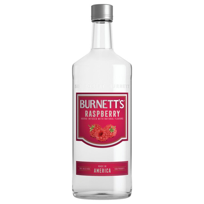 Burnett'S Raspberry Flavored Vodka 60 1.75L