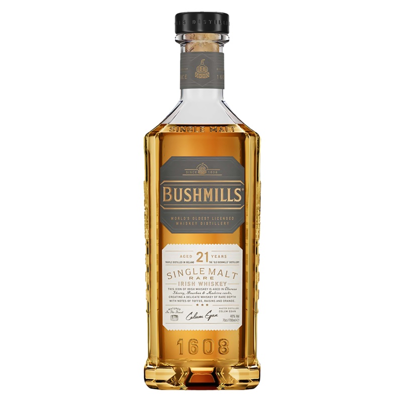 Bushmills 21 Years Single Malt Irish Whiskey
