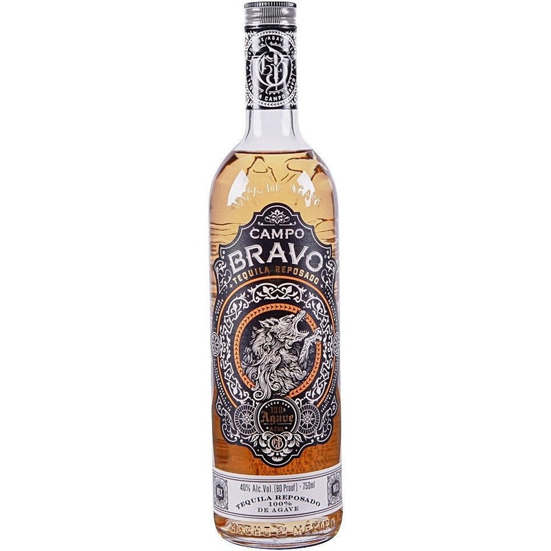 Campo Bravo Reposado Tequila 100 de Agave