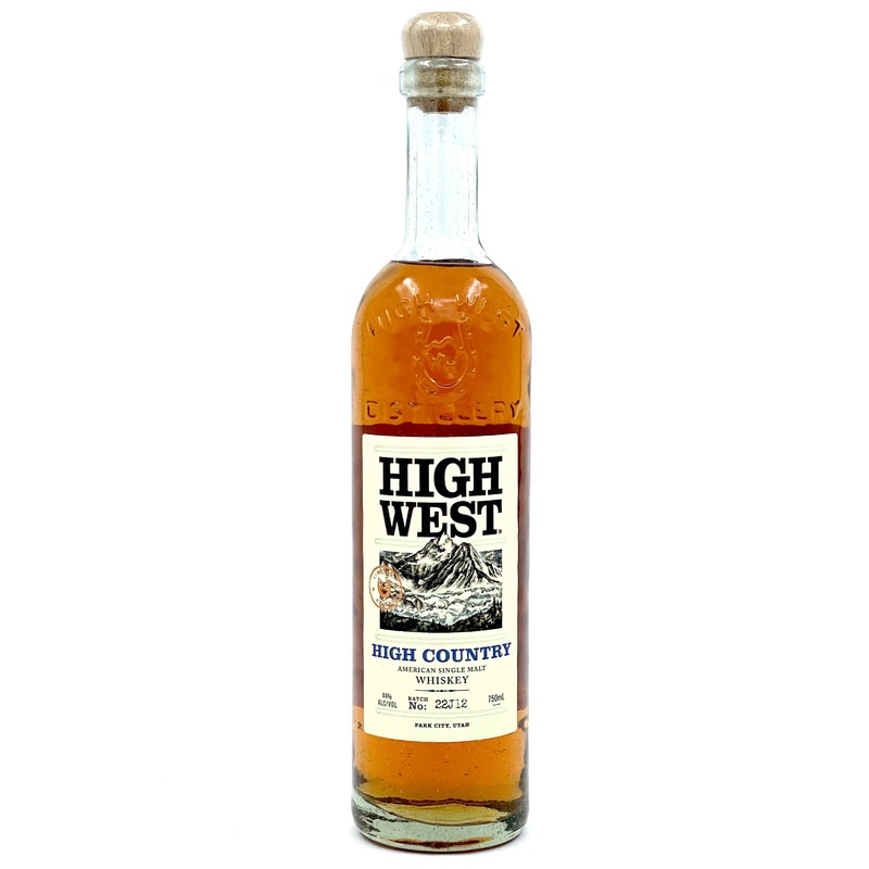 High West High Country American Single Malt Whiskey