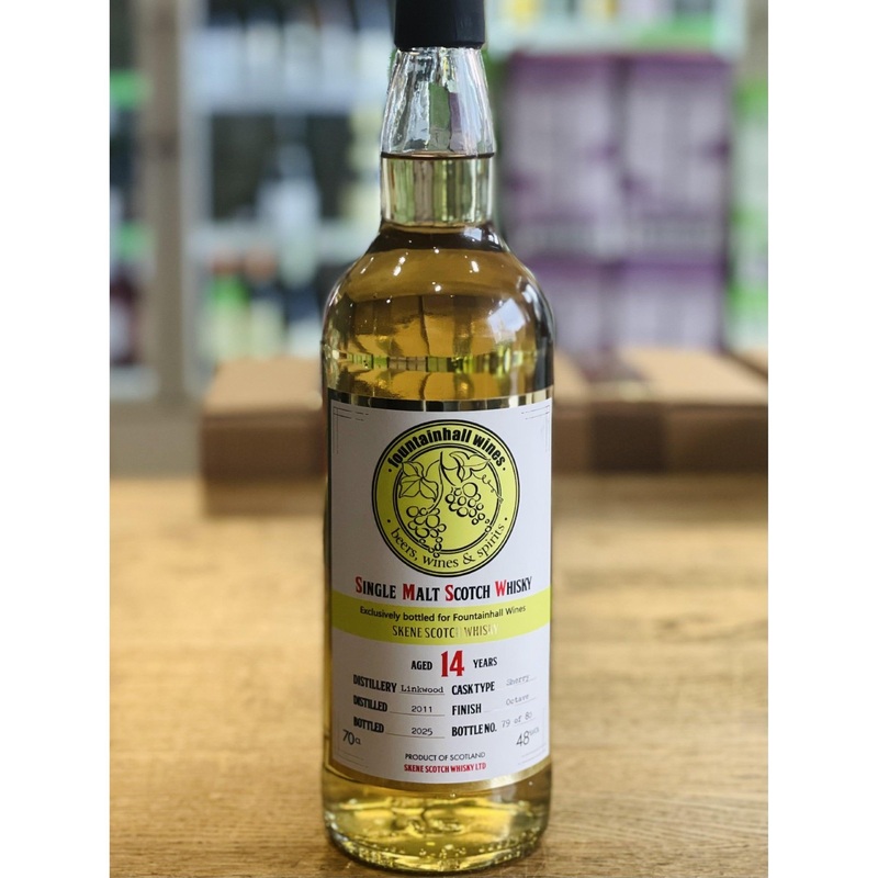 Skene Scotch Whisky Linkwood Distillery 14 Year Old (Exclusively Bottled For Fountainhall Wines)- Single Malt Scotch Whisky
