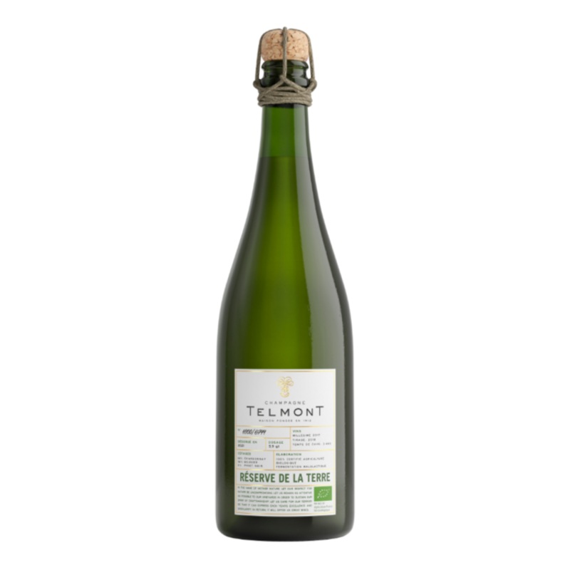 Telmont Champagne Extra Brut Reserve De La Terre 750Ml Wine