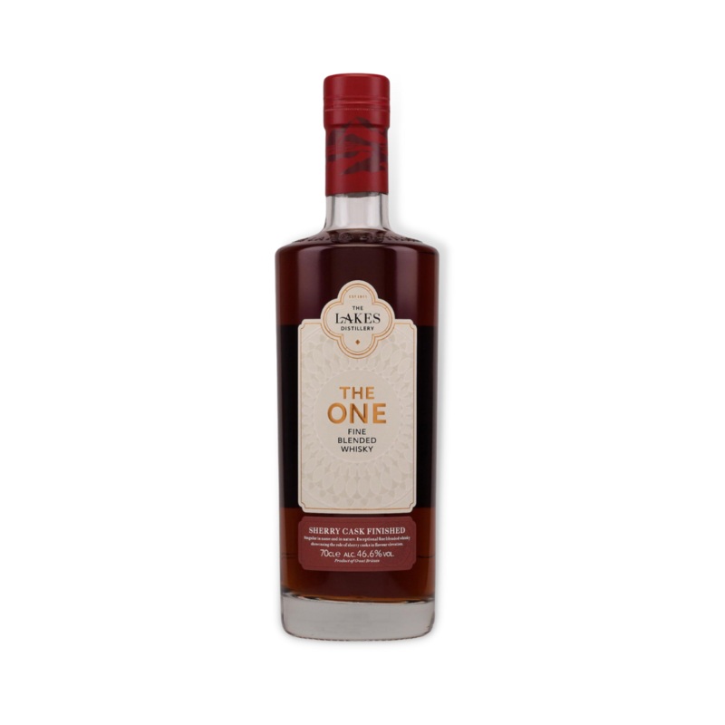 The Lakes The One Sherry Cask Finish Fine Blended Whisky 700ml (ABV 46.6%)