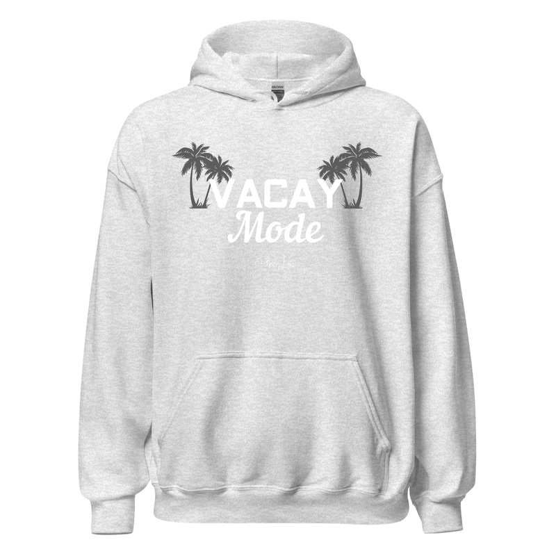 Vacay Mode - Graphic Hoodie Black