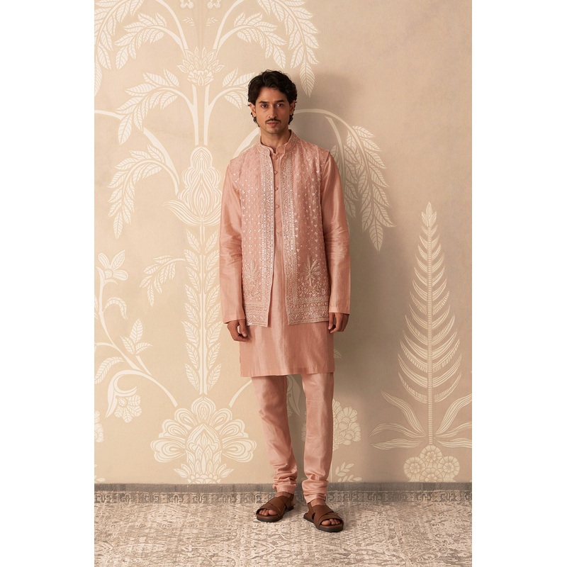 Ambar Kurta Bandi Set DUSKY PINK