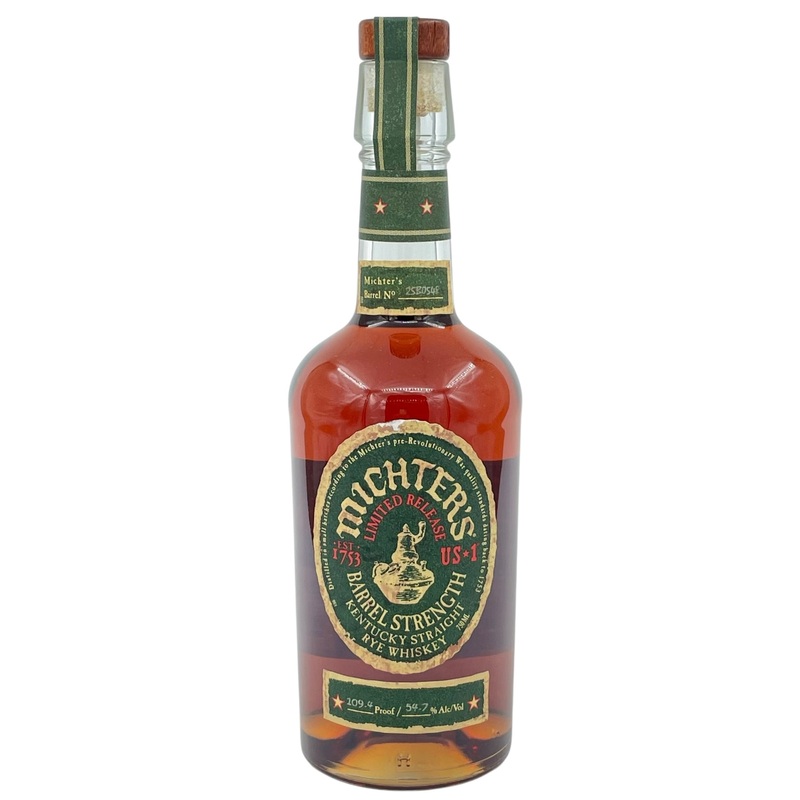 Michter's Barrel Strength Rye Whiskey Limited Release