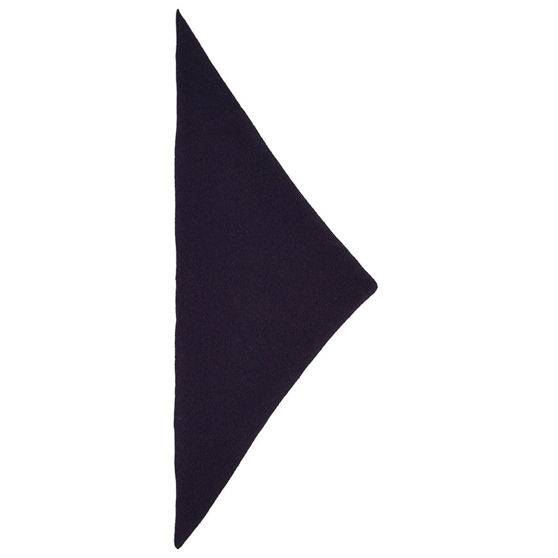Plain Triangle Neckerchief Nero Navy Plain Triangle Neckerchief Nero Navy
