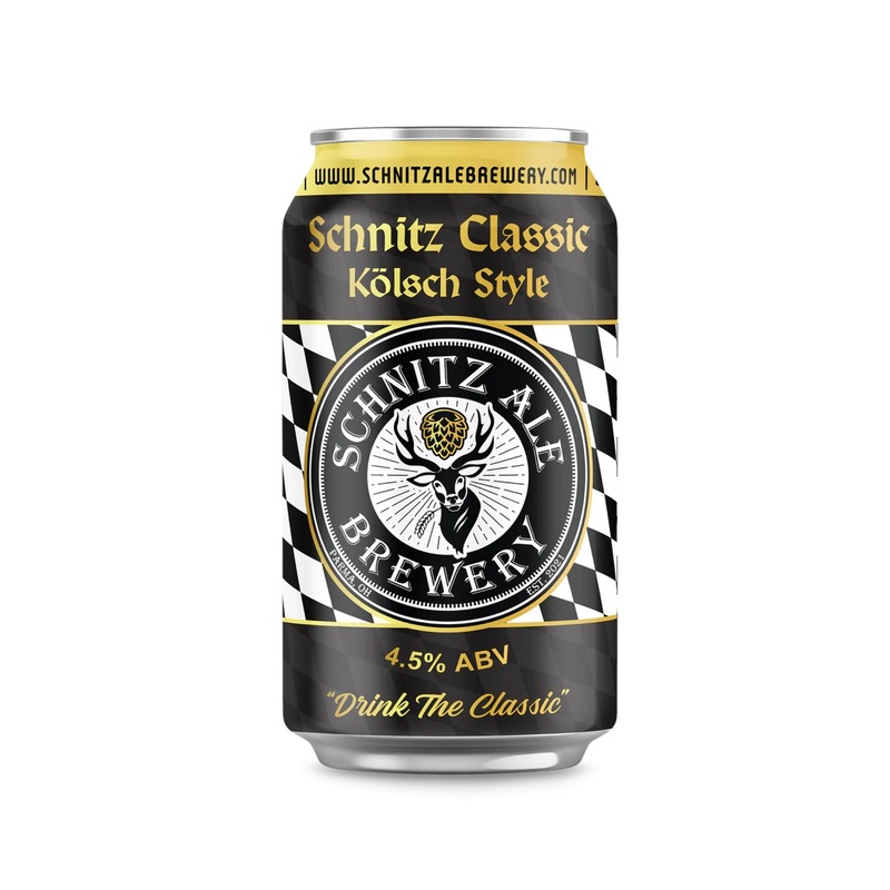 Schnitz Ale Classic Kolsch Style 12 oz can
