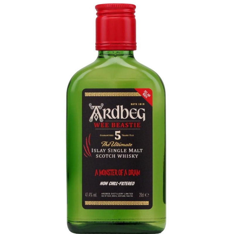 Ardbeg Wee Beastie 5 Year Old 20cl - Single Malt Scotch Whisky