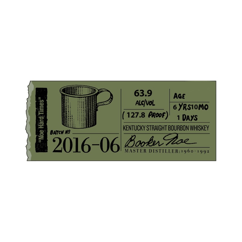 Bookers Bourbon Batch 2016-06 "Noe Hard Times"