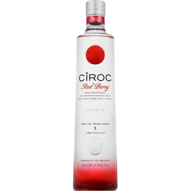 Ciroc Red Berry Flavored Vodka 70 50Ml 15pk
