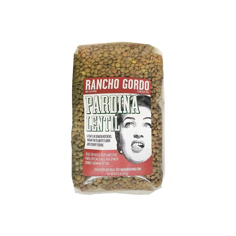 RANCHO GORDO PARDINA LENTIL 16oz