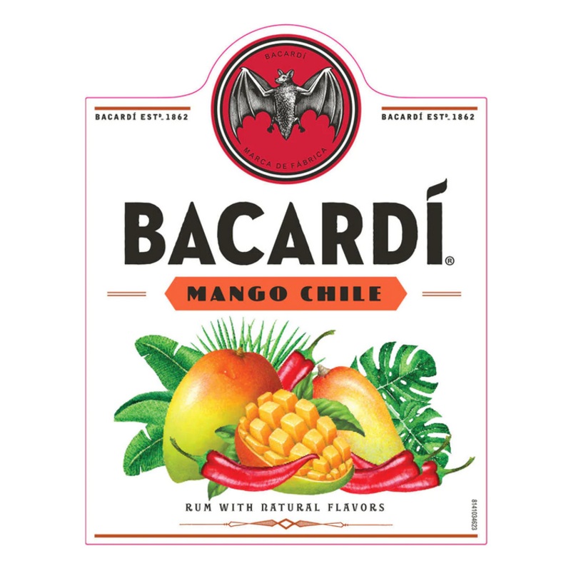 Bacardi Mango Chile Flavored Rum 70 750Ml