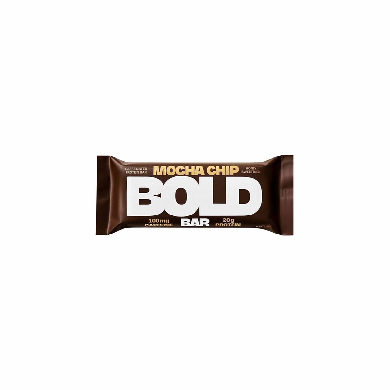 BOLD MOCHA CHIP CAFFEINATED PROTEIN BAR 65g