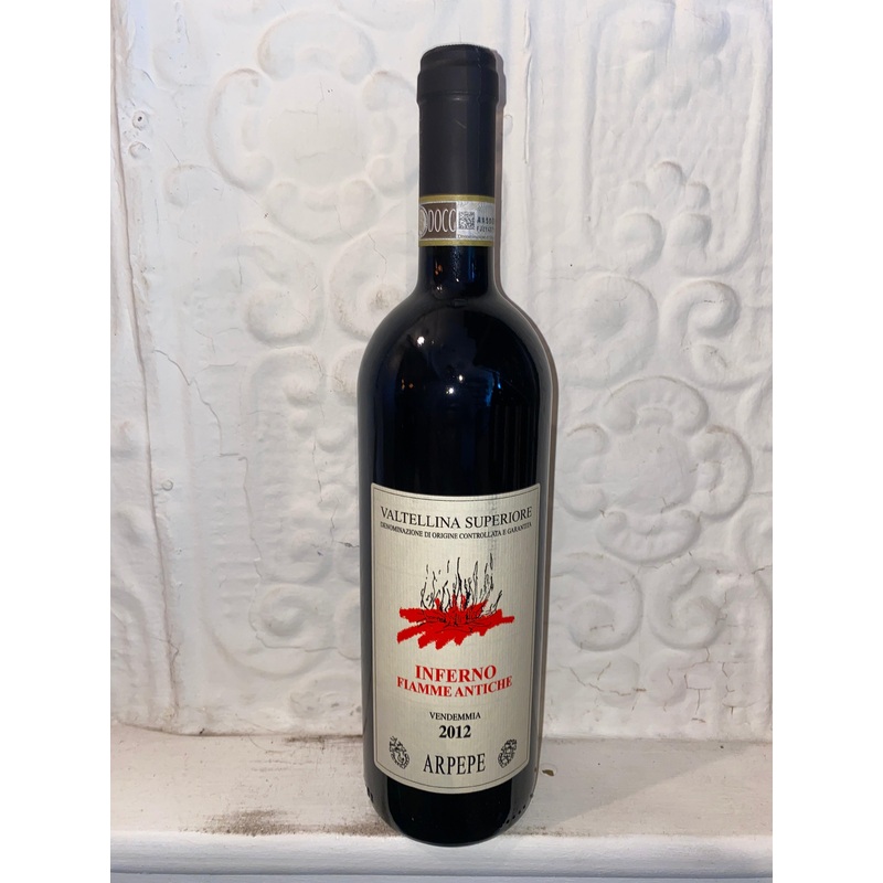 Valtellina Superiore Inferno Fiamme Antiche, Arpepe 2012 (Lombardy, Italy)