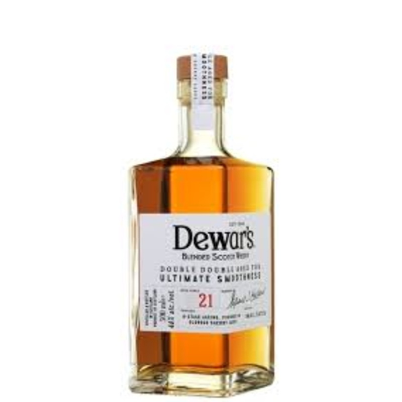 DEWAR'S BLENDED SCOTCH DOUBLE DOUBLE AGED 21 YR 92 750ML