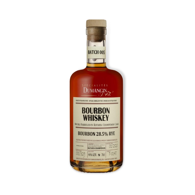 Dumangin 5 Year Old 28.5% Rye Bourbon Whiskey 700ml (ABV 46%)