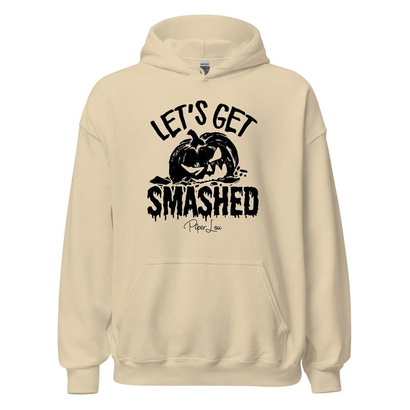 Let's Get Smashed - Graphic Hoodie White