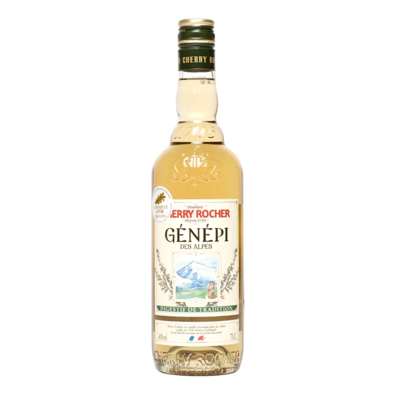 Liqueur Genepi des Alpes, Cherry Rocher