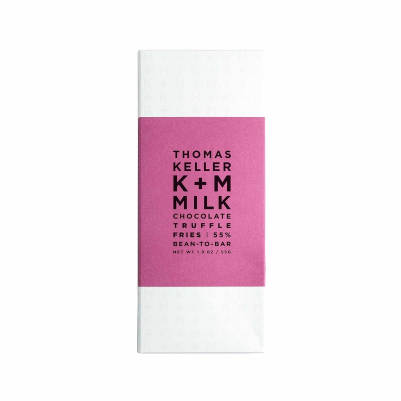 THOMAS KELLER K+M TRUFFLE FRIES CHOCOLATE 55% 55g