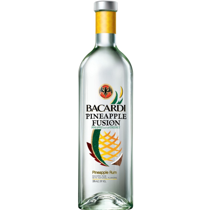 Bacardi Pineapple Flavored Rum 70 1L