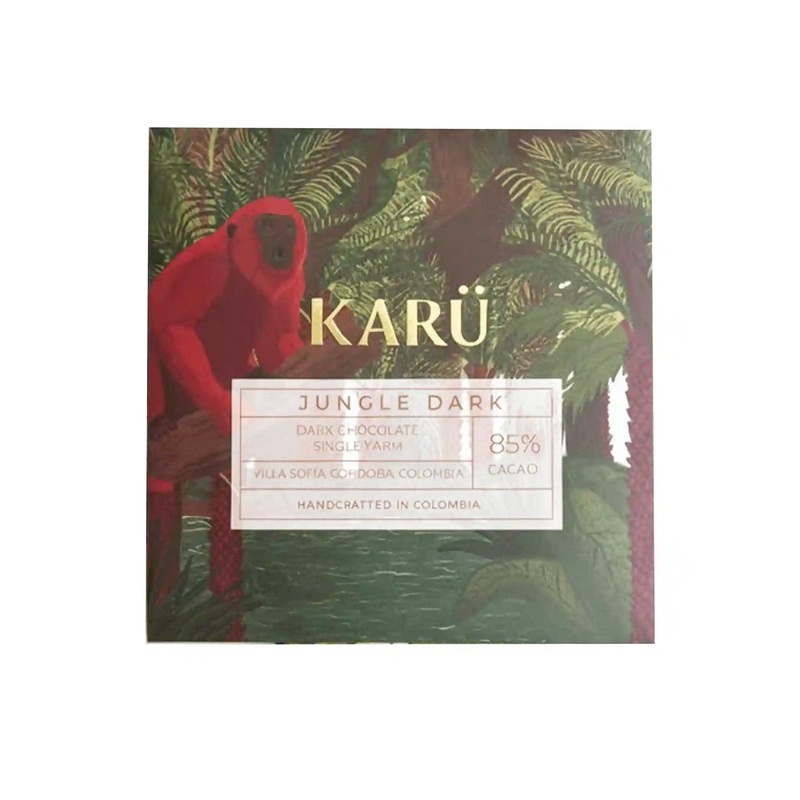 KARU JUNGLE DARK 85% DARK CHOCOLATE 60g