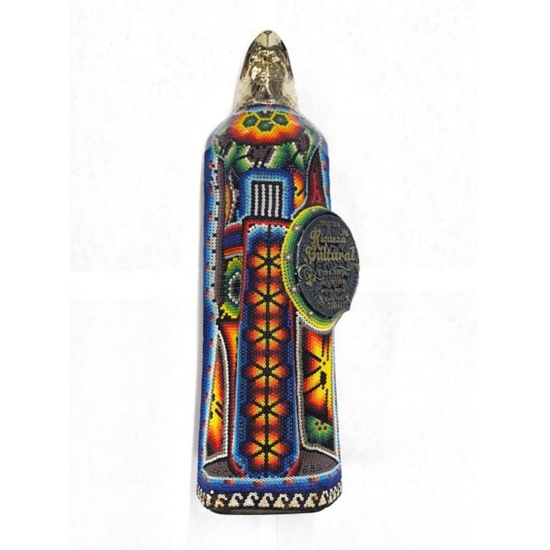 Riqueza Cultural Tequila Extra Aejo Beaded Eagle Guerrero Bottle (750ml)