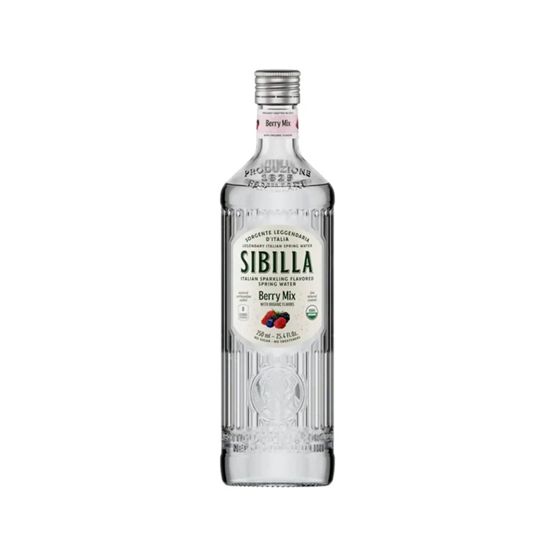 SIBILLA BERRY MIX ITALIAN SPARKLING SPRING WATER 750ml