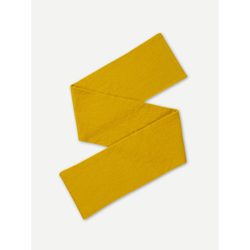 SMALL PLAIN SCARF TURMERIC SMALL PLAIN SCARF TURMERIC