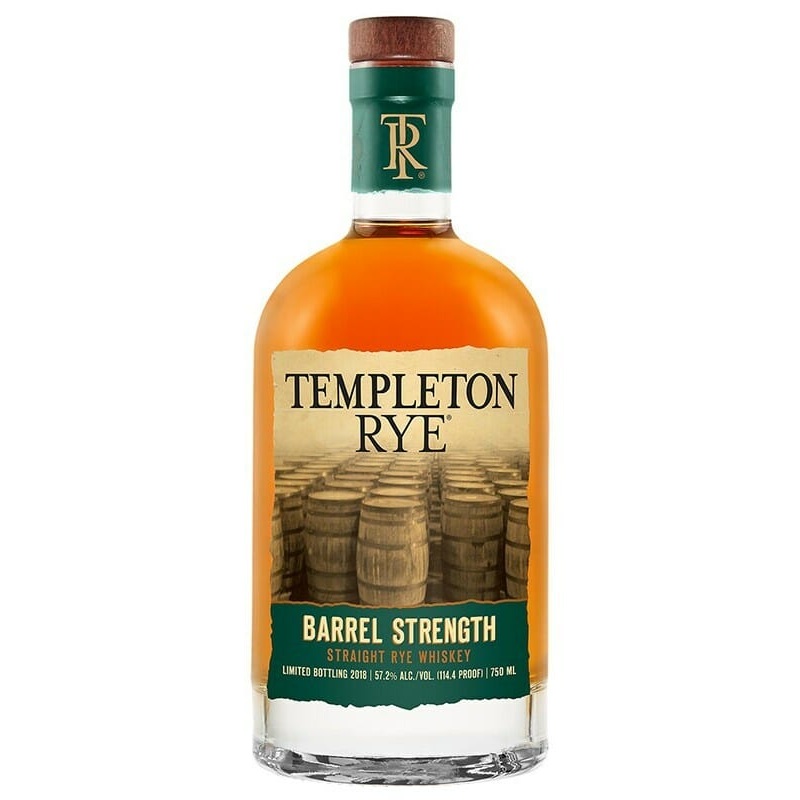Templeton Rye Barrel Strength Straight Rye Whiskey 750ml