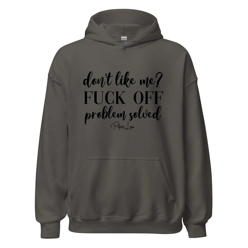 Don't Like Me - Graphic Hoodie White