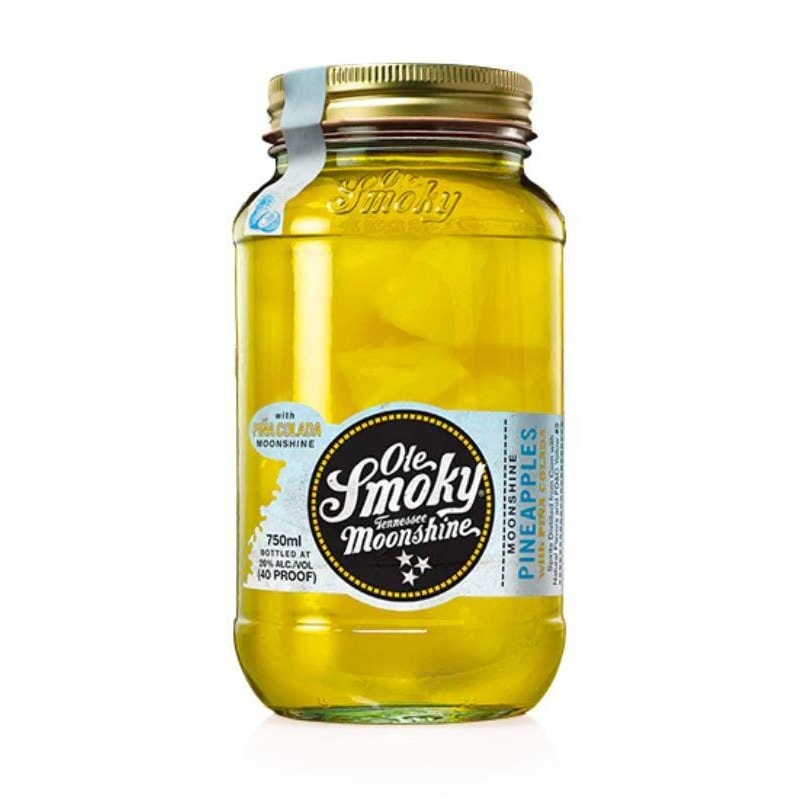 Ole Smoky Pineapples w/ Pina Colada Moonshine 750mL