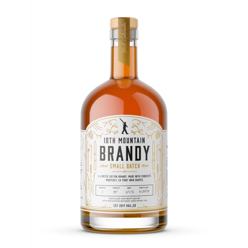 10th Mountain Brandy - 375ML