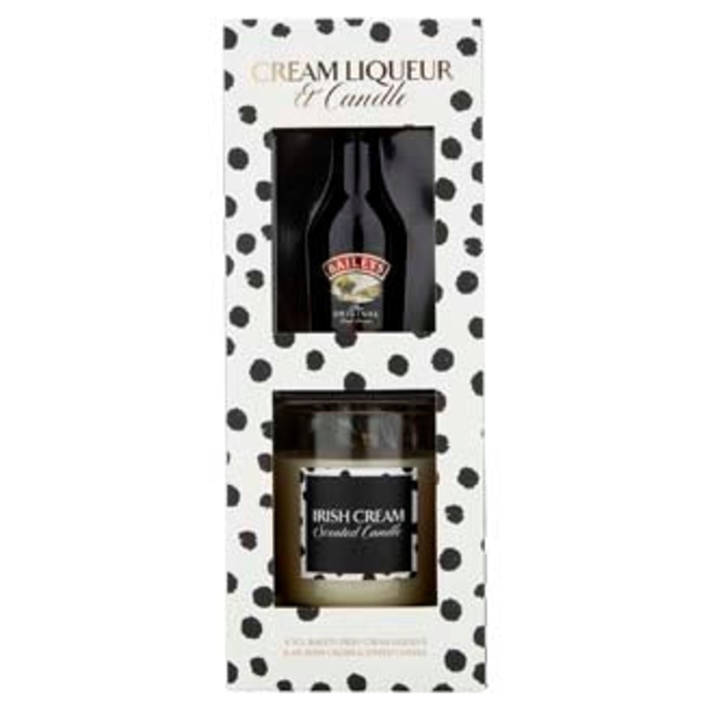 Baileys 5cl + Candle Gift Set