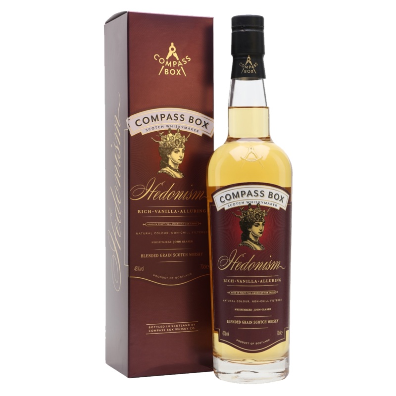 Compass Box Hedonism Blended Grain Scotch Whisky