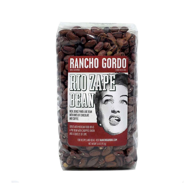 RANCHO GORDO RIO ZAPE BEANS 16oz