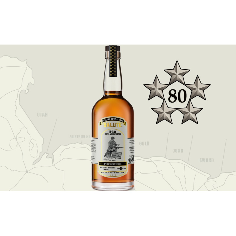 Special Operations Salute Whiskey - D-Day 80th Anniversary - LAND