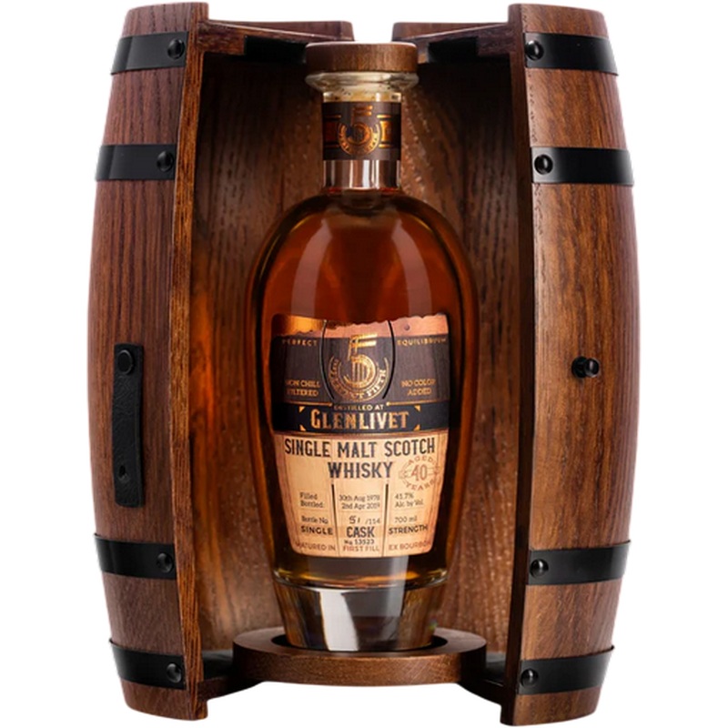 The Perfect Fifth Glenlivet Single Cask Strength 40 year 700 ml