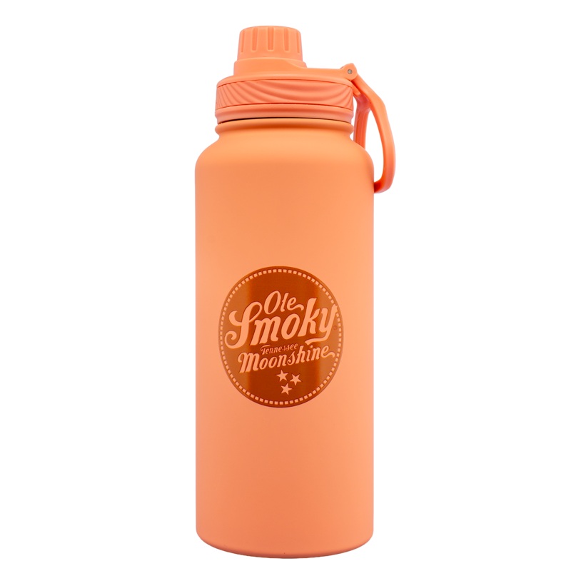 32OZ SPORT WATER BOTTLE - APRICOT