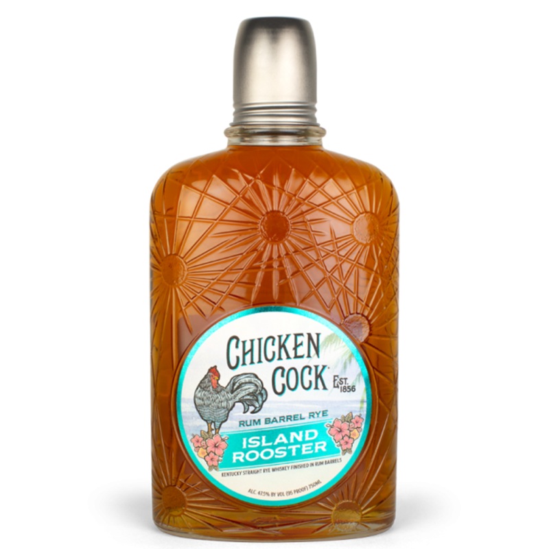 Chicken Cock Rum Barrel Rye Island Rooster Rye Whiskey (750ml)