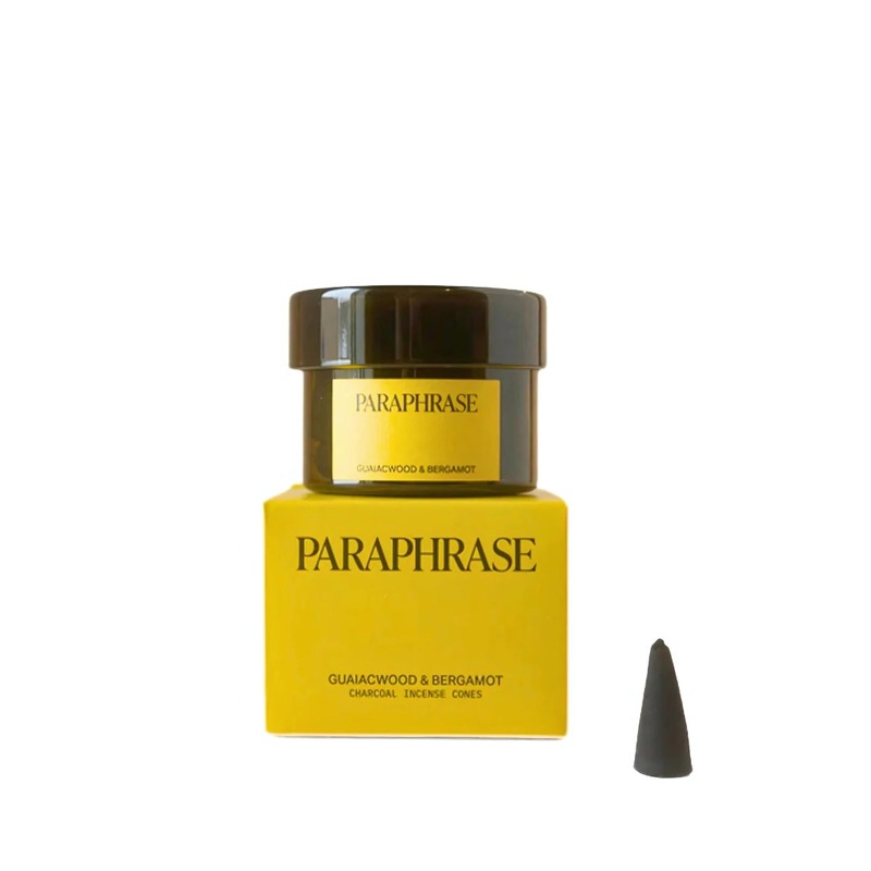 Guaiacwood & Bergamot Incense Cones