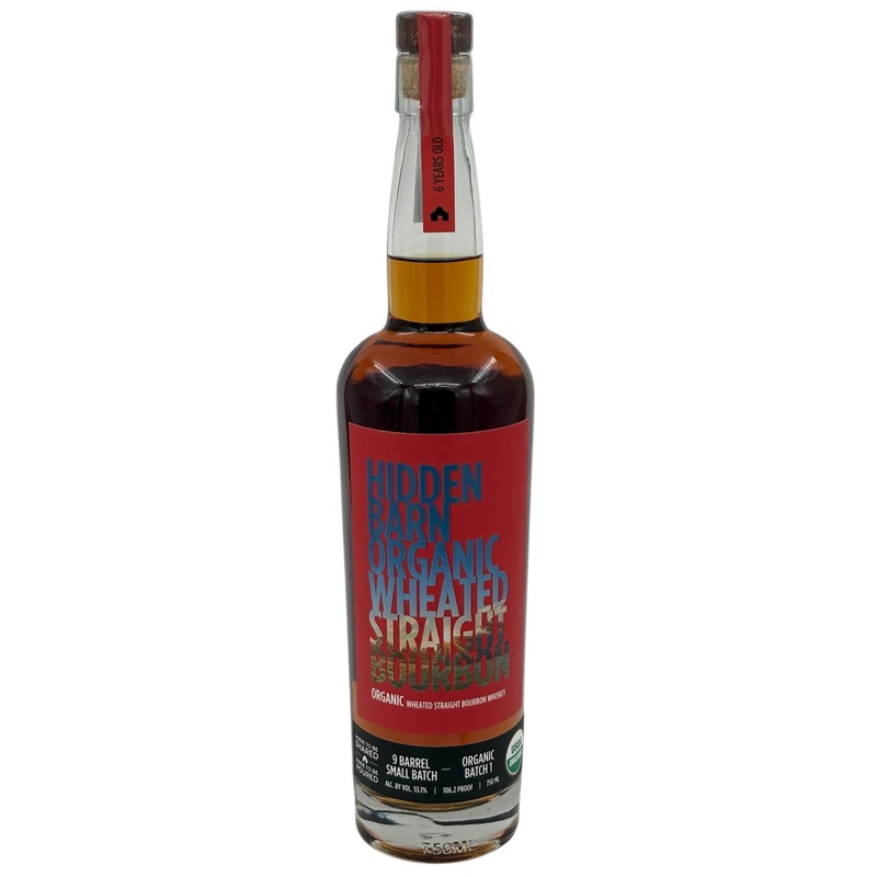 Hidden Barn Organic Straight Bourbon Whiskey