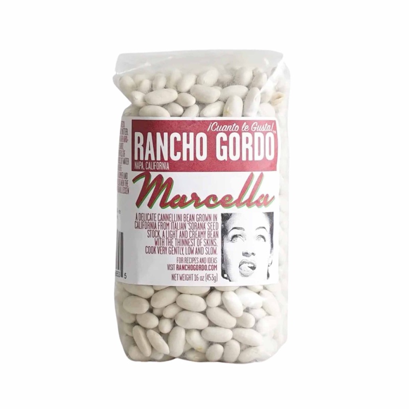 RANCHO GORDO MARCELLA BEANS 16oz