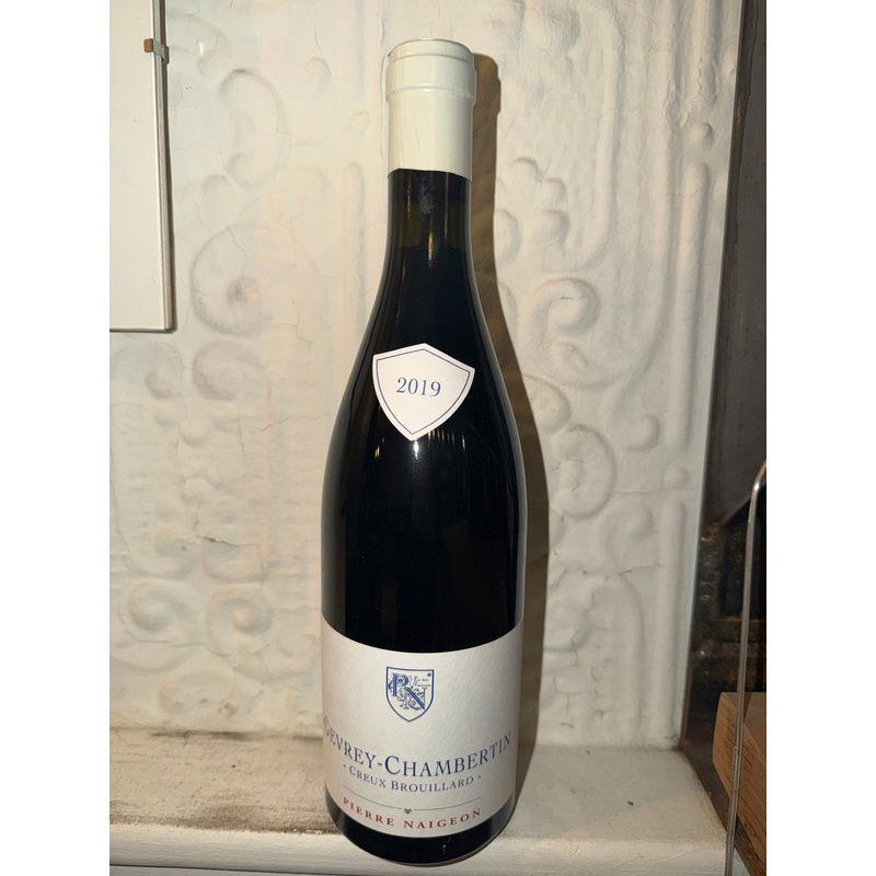 Gevrey Chambertin Creux Brouillard, Pierre Naigeon 2019 (Burgundy, France)