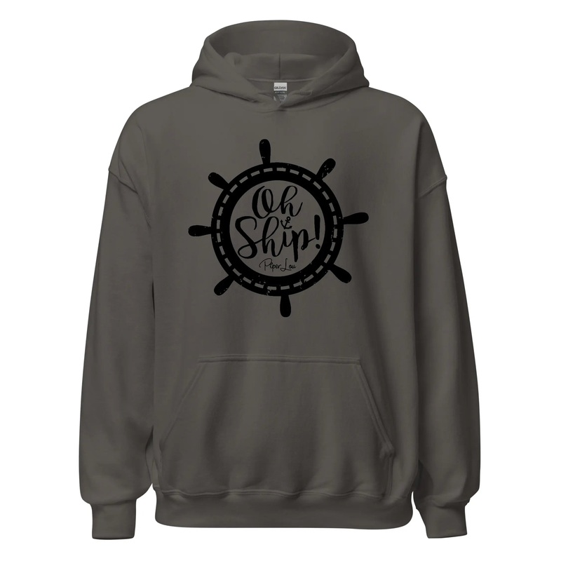 Oh Ship - Graphic Hoodie White