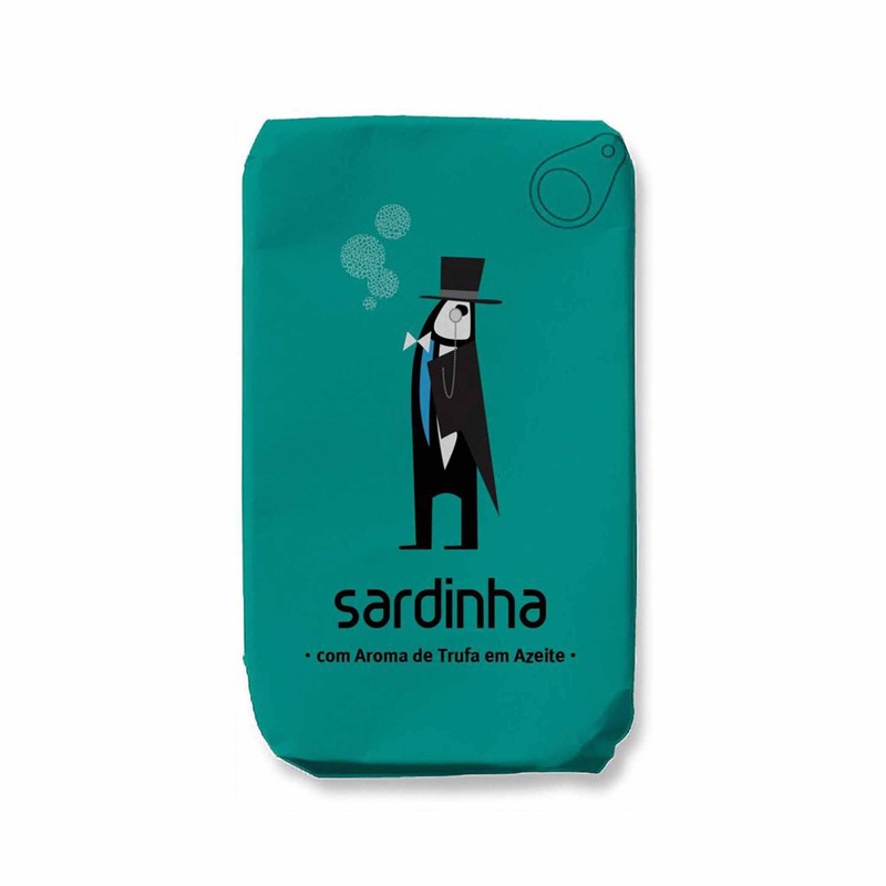 SARDINHA SARDINES IN OLIVE OIL WITH TRUFFLE 120g