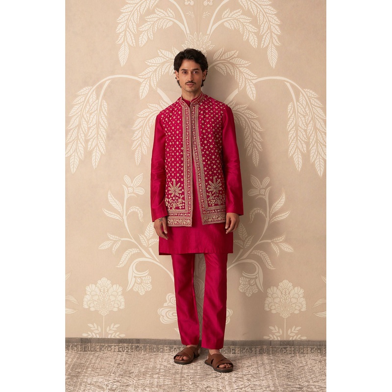 Smaran Kurta Bandi Set FUSCHIA