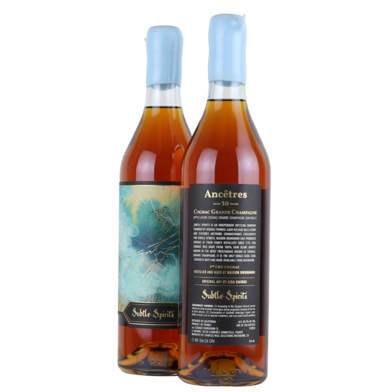 Subtle Spirits Anctres 30 YR Single Cask Dudognon Cognac
